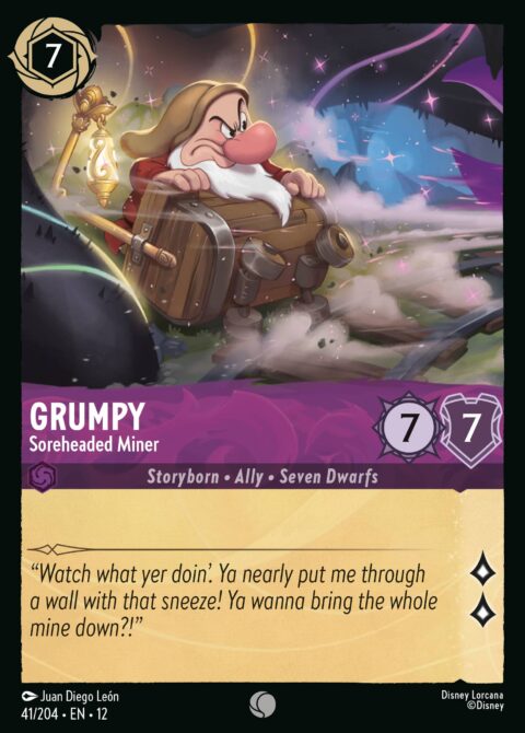 Grumpy - Soreheaded Miner - 12 #41 - Normal