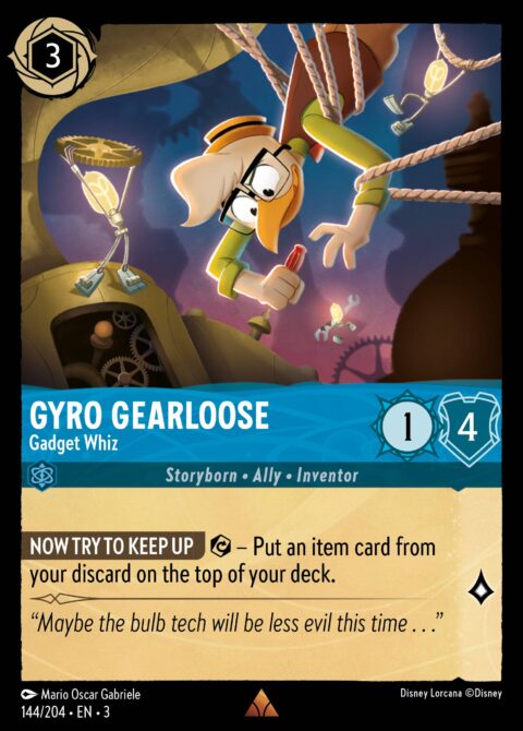 Gyro Gearloose - Gadget Whiz - 3 #144 - Normal