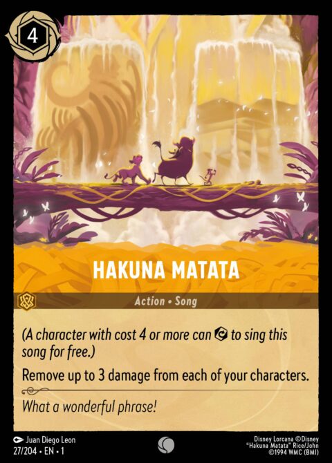 Hakuna Matata - 1 #27 - Normal