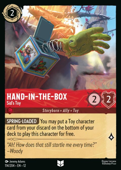 Hand-in-the-Box - Sid's Toy - 12 #114 - Normal