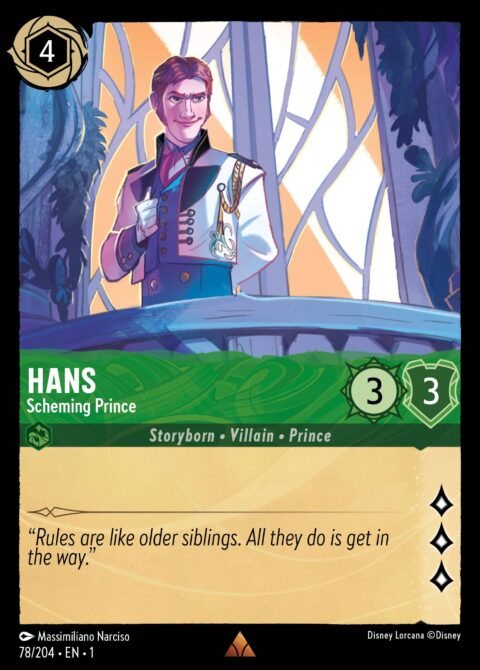 Hans - Scheming Prince - 1 #78 - Normal