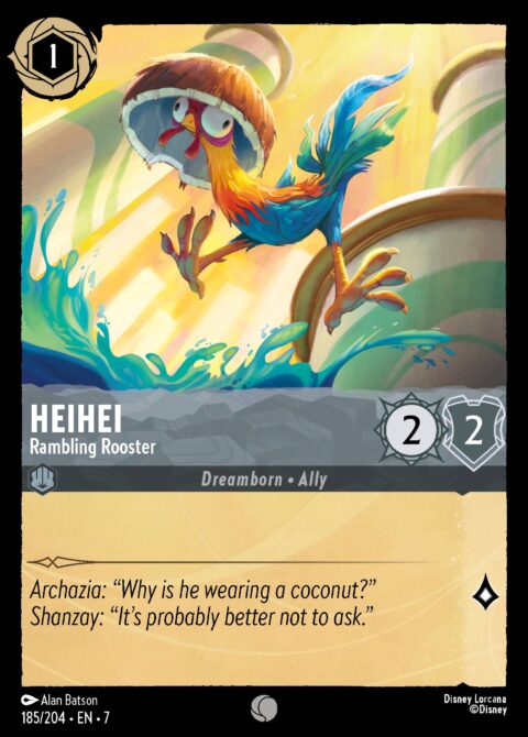 Heihei - Rambling Rooster - 7 #185 - Normal