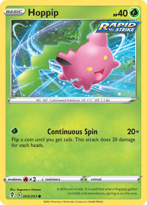 Hoppip - EVS #2 - Normal