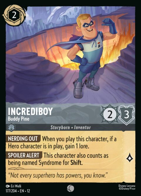 Incrediboy - Buddy Pine - 12 #177 - Normal