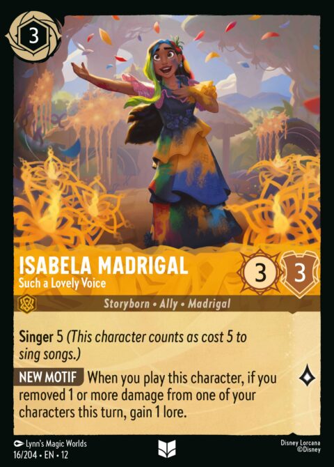 Isabela Madrigal - Such a Lovely Voice - 12 #16 - Normal