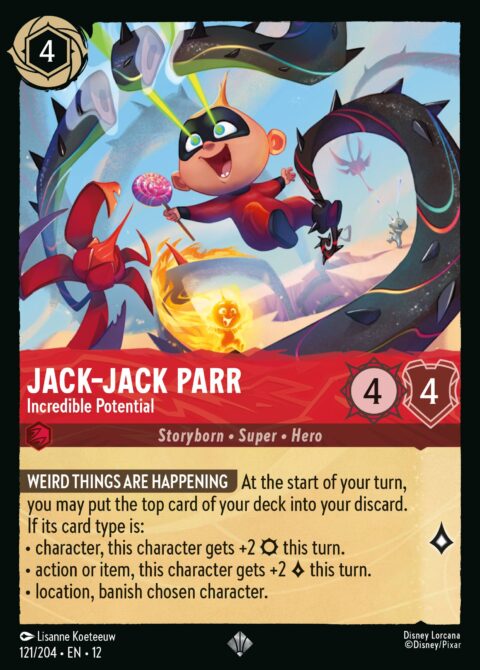 Jack-Jack Parr - Incredible Potential - 12 #121 - Normal