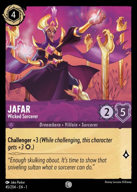 Jafar - Wicked Sorcerer - 1 #45 - Normal