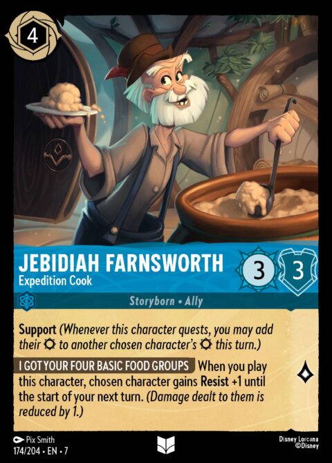 Jebidiah Farnsworth - Expedition Cook - 7 #174 - Normal