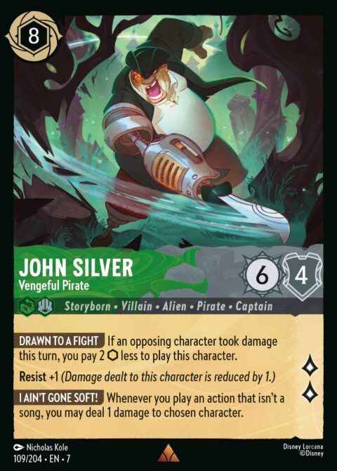 John Silver - Vengeful Pirate - 7 #109 - Normal