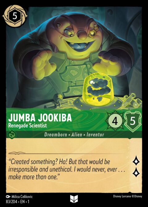 Jumba Jookiba - Renegade Scientist - 1 #83 - Normal