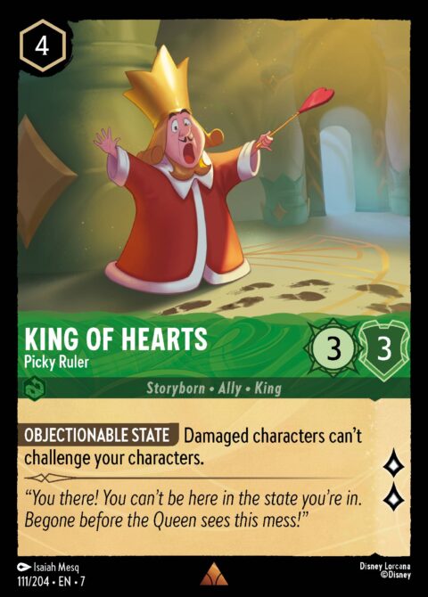 King of Hearts - Picky Ruler - 7 #111 - Normal