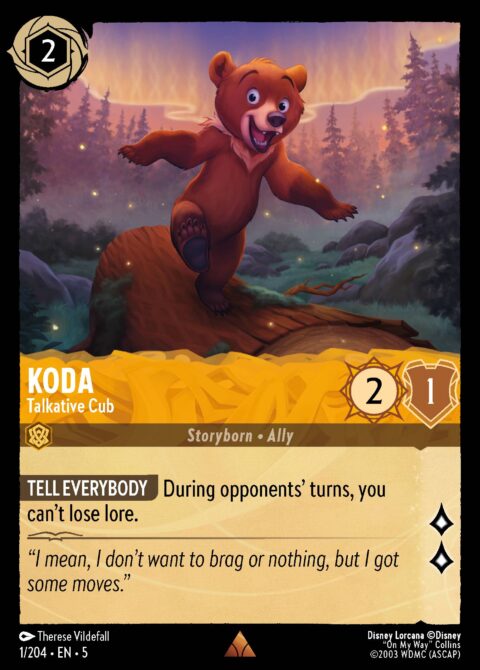 Koda - Talkative Cub - 5 #1 - Normal