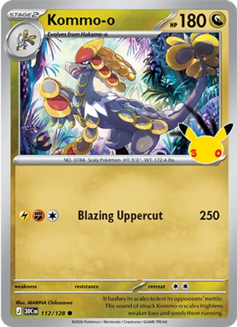 Kommo-o - 30C #112 - Normal
