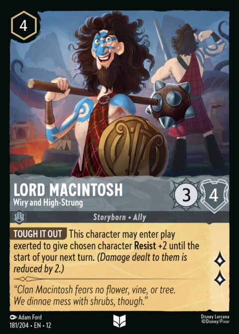Lord Macintosh - Wiry and High-Strung - 12 #181 - Normal