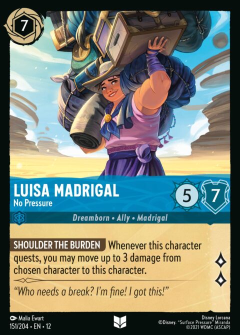 Luisa Madrigal - No Pressure - 12 #151 - Normal