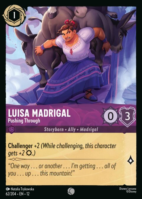 Luisa Madrigal - Pushing Through - 12 #62 - Foil