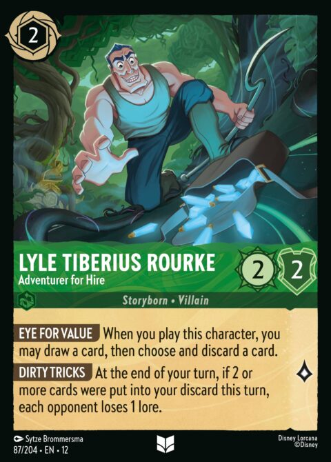 Lyle Tiberius Rourke - Adventurer for Hire - 12 #87 - Normal