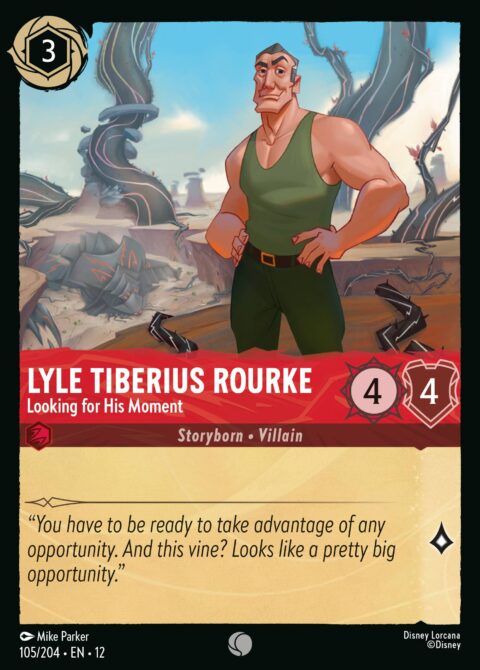 Lyle Tiberius Rourke - Looking for His Moment - 12 #105 - Normal