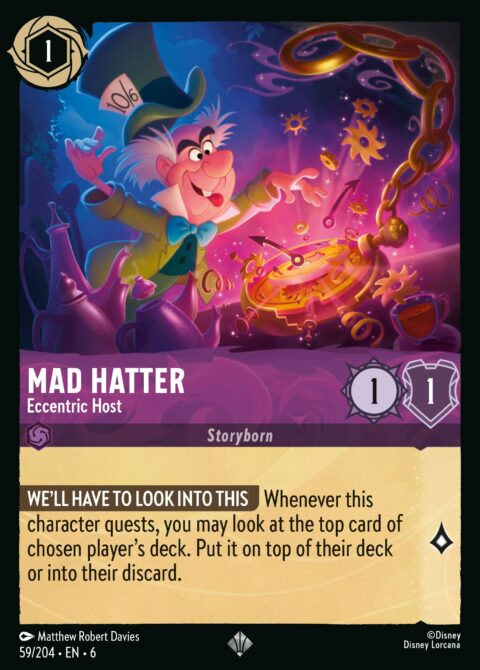 Mad Hatter - Eccentric Host - 6 #59 - Normal
