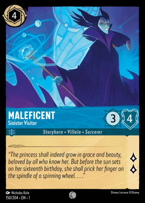 Maleficent - Sinister Visitor - 1 #150 - Normal