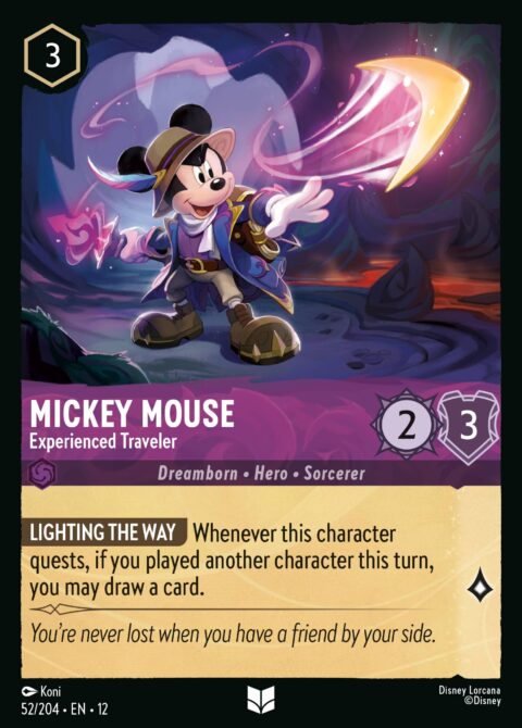 Mickey Mouse - Experienced Traveler - 12 #52 - Normal