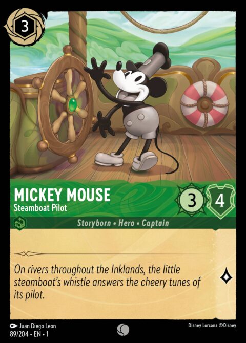 Mickey Mouse - Steamboat Pilot - 1 #89 - Normal