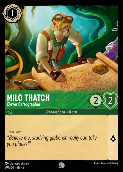 Milo Thatch - Clever Cartographer - 3 #79 - Normal