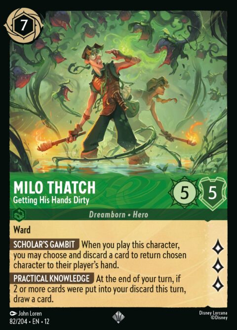 Milo Thatch - Getting His Hands Dirty - 12 #82 - Normal