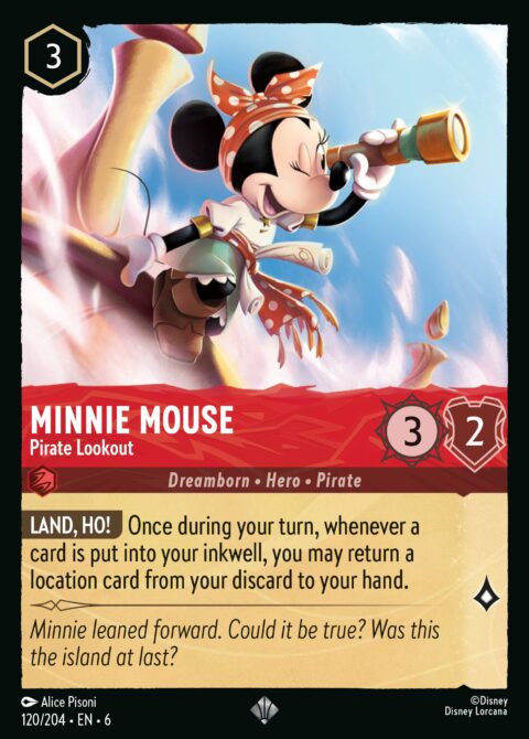 Minnie Mouse - Pirate Lookout - 6 #120 - Normal