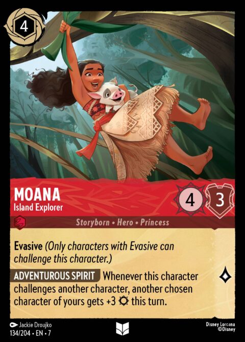 Moana - Island Explorer - 7 #134 - Normal