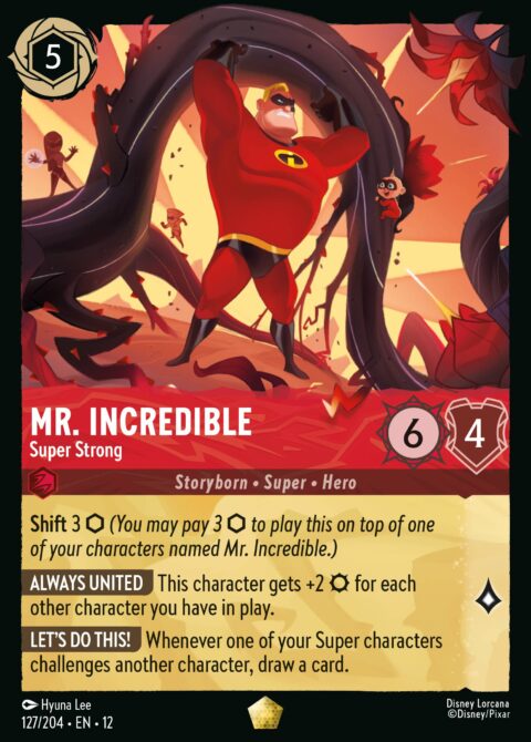 Mr. Incredible - Super Strong - 12 #127 - Normal