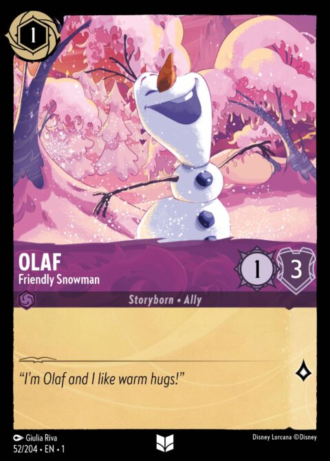 Olaf - Friendly Snowman - 1 #52 - Normal