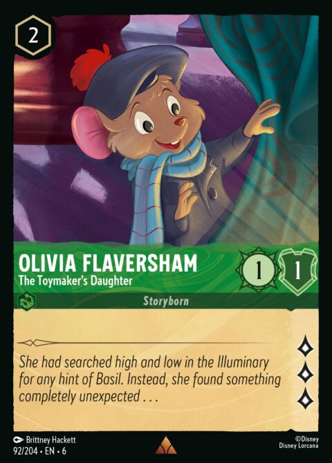 Olivia Flaversham - The Toymaker's Daughter - 6 #92 - Normal