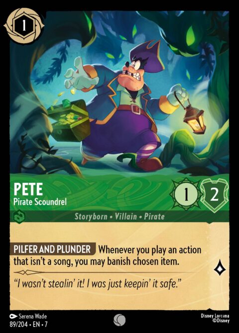 Pete - Pirate Scoundrel - 7 #89 - Normal