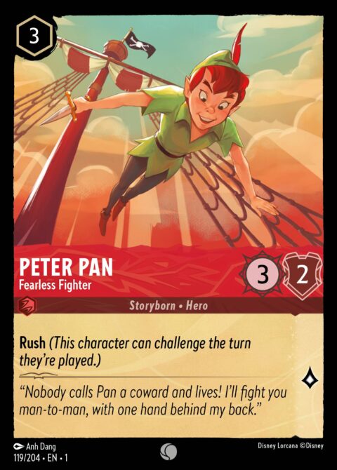 Peter Pan - Fearless Fighter - 1 #119 - Normal