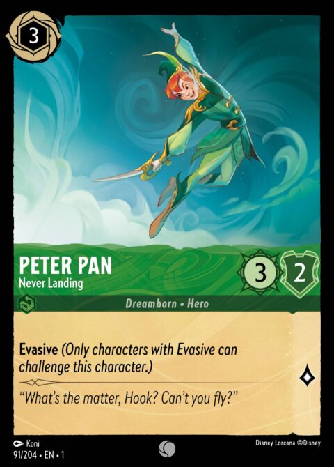 Peter Pan - Never Landing - 1 #91 - Normal