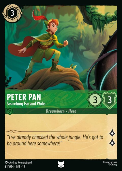 Peter Pan - Searching Far and Wide - 12 #81 - Normal