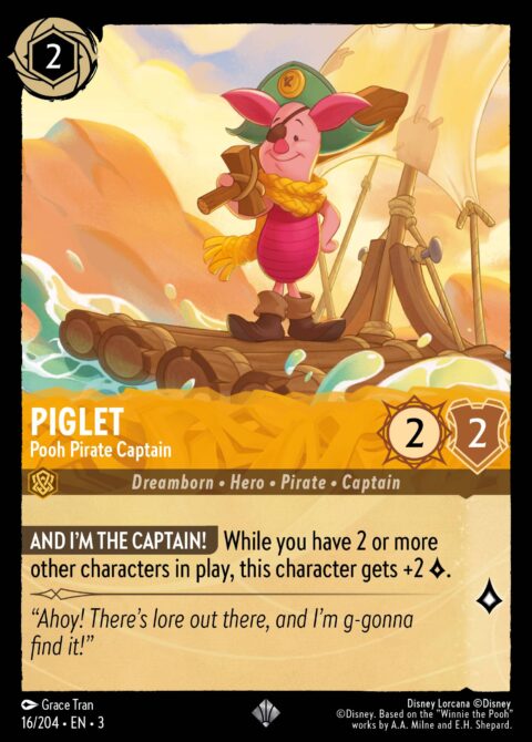 Piglet - Pooh Pirate Captain - 3 #16 - Normal