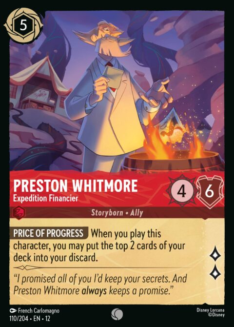 Preston Whitmore - Expedition Financier - 12 #110 - Normal