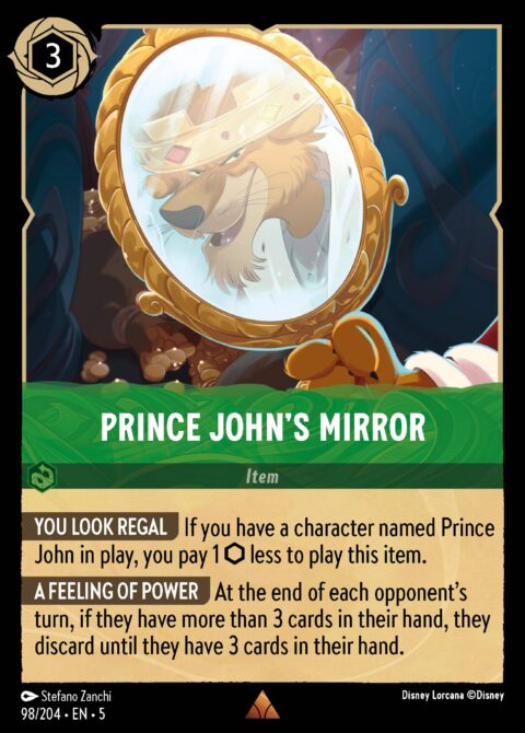 Prince John's Mirror - 5 #98 - Foil