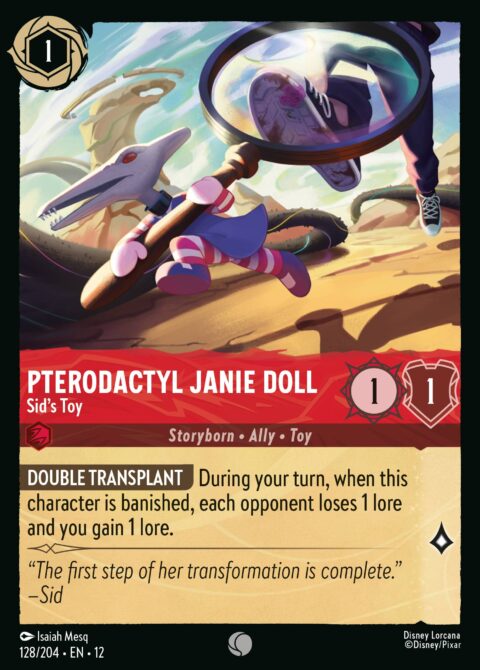 Pterodactyl Janie Doll - Sid's Toy - 12 #128 - Normal
