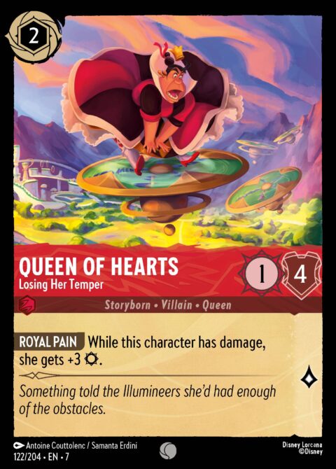 Queen of Hearts - Losing Her Temper - 7 #122 - Normal