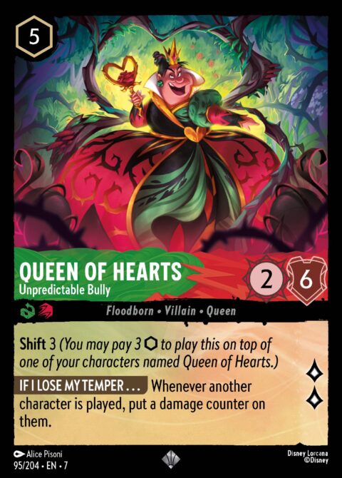 Queen of Hearts - Unpredictable Bully - 7 #95 - Normal