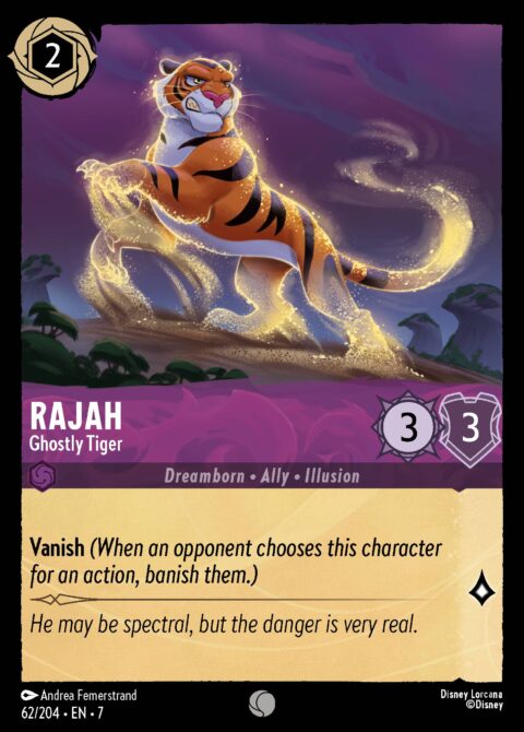 Rajah - Ghostly Tiger - 7 #62 - Normal