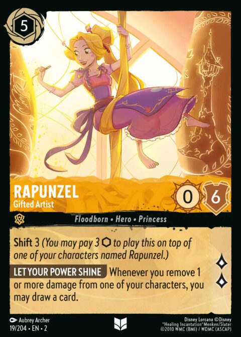 Rapunzel - Gifted Artist - 2 #19 - Normal
