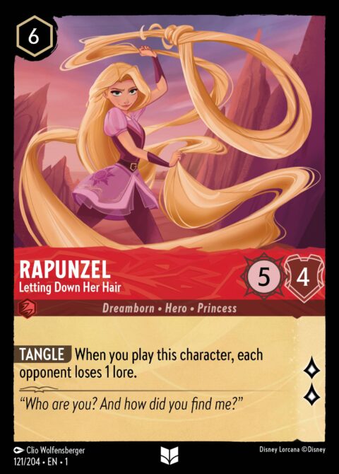 Rapunzel - Letting Down Her Hair - 1 #121 - Normal