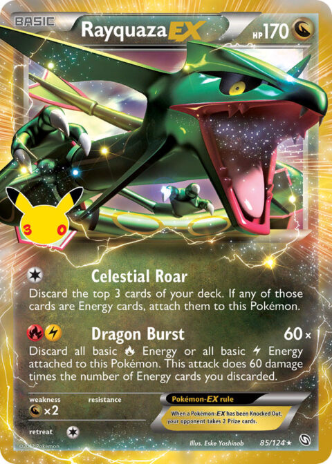 Rayquaza EX - 30C #85 - Normal