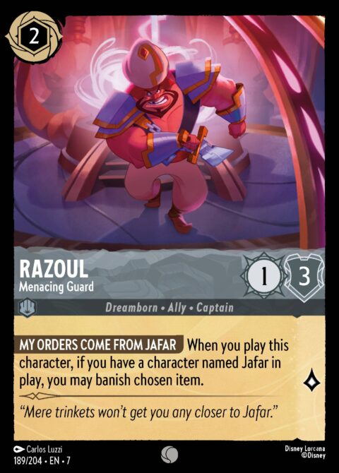 Razoul - Menacing Guard - 7 #189 - Normal