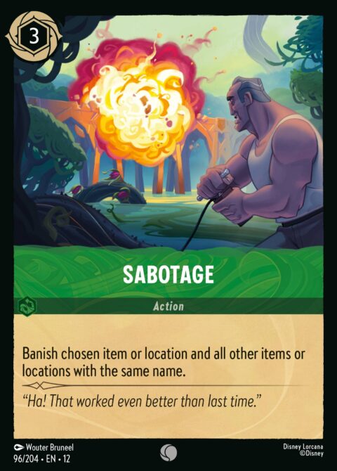 Sabotage - 12 #96 - Normal