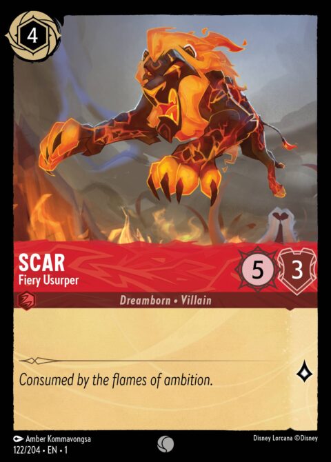 Scar - Fiery Usurper - 1 #122 - Normal